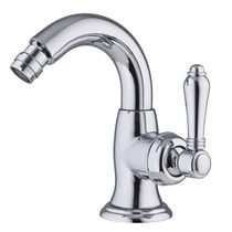 Bidet mixer tap / brass / bathroom / 1-hole