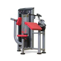Arm curl weight training machine