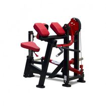 Arm curl weight training machine