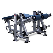 Leg curl weight training machine