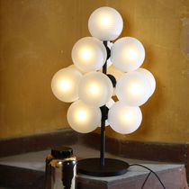 Floor lamp / powder-coated steel / glass...