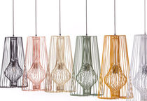 Pendant lamp / metal / contemporary