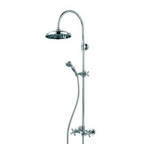 Shower column with hand shower