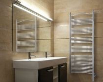 Hot water towel radiator / metal / chrome...