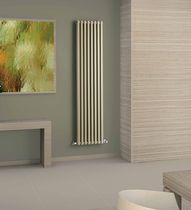 Hot water radiator / metal / contemporary...