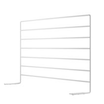 Desk mounted office divider / powder-coated...