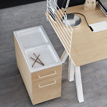 Lacquered MDF office unit / oak / ash /...