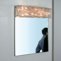 Wall-mounted mirror / illuminated / contemporary...