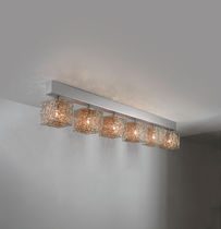 Contemporary ceiling light / aluminum /...