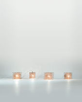 Table lamp / aluminum / contemporary / halogen