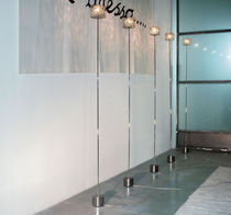 Floor-standing lamp / aluminum / contemporary...