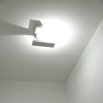 Contemporary ceiling light / round / aluminum...