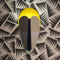 Contemporary wall light / indoor / lacquered...