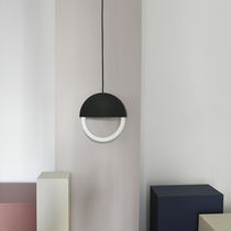 Pendant lamp / contemporary / stainless...