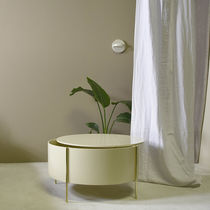 Contemporary coffee table / lacquered MDF...