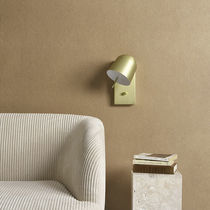 Contemporary wall light / indoor / metal...