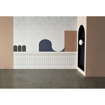 Contemporary wallpaper / patterned / for...