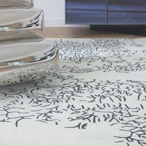 Contemporary rug / patterned / wool / rectangular