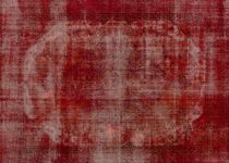 Vintage rug / patterned / wool / cotton