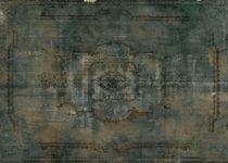 Vintage rug / patterned / wool / cotton