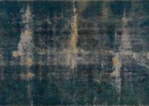 Vintage rug / patterned / cotton / mohair