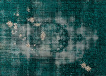 Vintage rug / patterned / wool / cotton