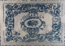 Traditional rug / patterned / wool / silk