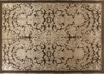 Traditional rug / patterned / wool / silk