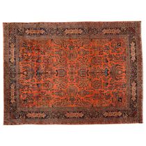 Oriental rug / patterned / wool / cotton
