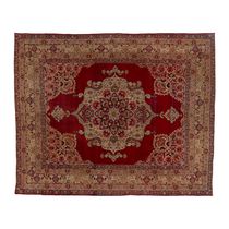 Oriental rug / patterned / wool / cotton