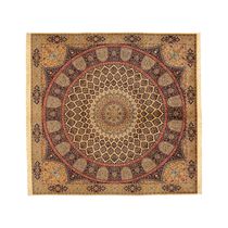 Oriental rug / patterned / wool / silk