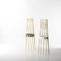 Floor coat rack / contemporary / steel /...