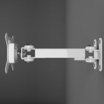 Wall-mounted monitor support