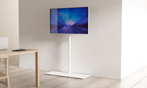 Contemporary TV stand / steel