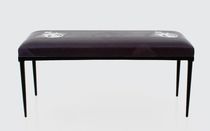 Contemporary upholstered bench / fabric...