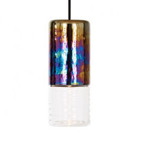 Pendant lamp / contemporary / glass / dimmable