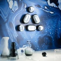 Contemporary wall light / stainless steel...