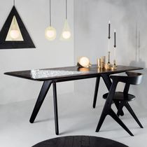 Contemporary dining table / oak / rectangular...