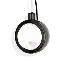 Pendant lamp / stainless steel / glass /...