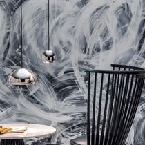 Pendant lamp / steel / stainless steel /...