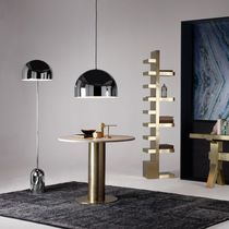 Pendant lamp / steel / contemporary / halogen