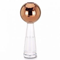 Contemporary vase / blown glass