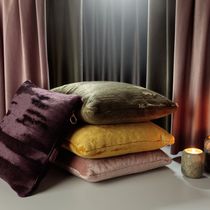 Chair cushion / square / plain / fabric