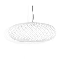 Pendant lamp / stainless steel / contemporary...