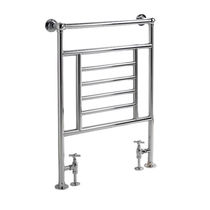 Hot water towel radiator / electric / metal...