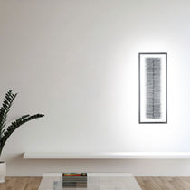Original design wall light / steel / natural...