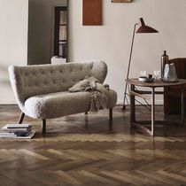 Contemporary sofa / fabric / 2-person /...