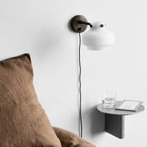 Contemporary wall light / indoor / brass...