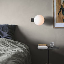 Contemporary wall light / indoor / steel...