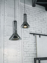 Pendant lamp / blown glass / contemporary...